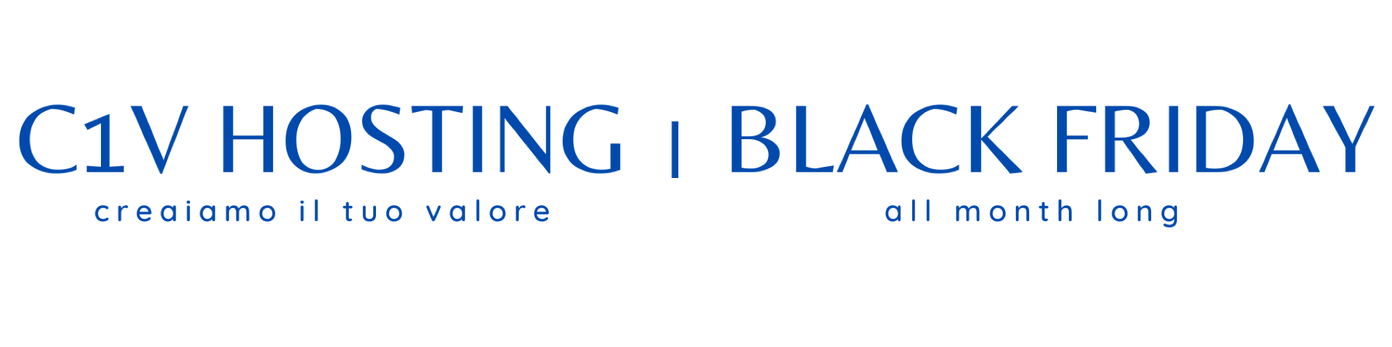 C1V Hosting Black Friday Logo 2023